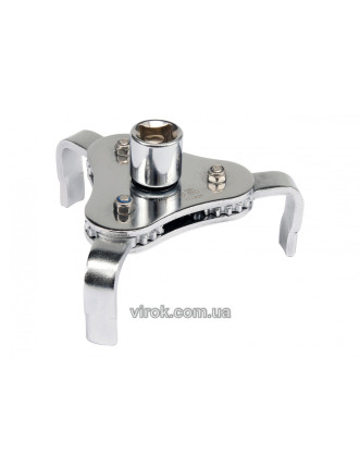 Ключ до оливного фільтру YATO "краб" 3/8" 1/2" 63-120мм