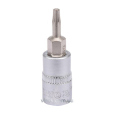 Головка торцева з насадкою викрутковою TORX YATO 1/4" Т10 х 37 мм