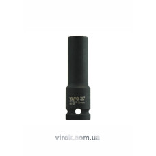 Головка торцева ударна шестигранна YATO 1/2" М12 х 78 мм