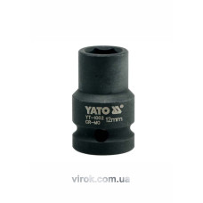Головка торцева ударна шестигранна YATO 1/2" М12 х 39 мм