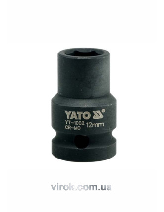 Головка торцева ударна шестигранна YATO 1/2" М12 х 39 мм