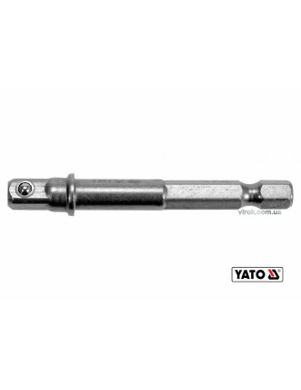Тримач-адаптер торцевих головок YATO 1/4" 65 мм HEX- 1/4"