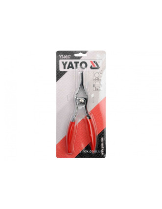 Щипці для зняття шлангу YATO Ø5-15 мм