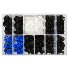 Набір кріплень автомобільної обшивки OPEL YATO 6 типорозмірів 300 шт