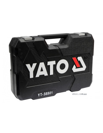 Набір інструментів YATO 1/4" 3/8" і 1/2" 120 шт