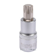Головка торцева з насадкою викрутковою TORX YATO 1/2" Т55 х 55 мм