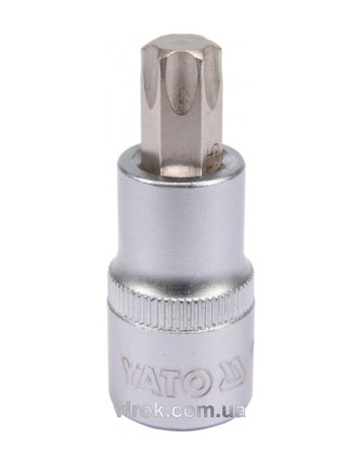 Головка торцева з насадкою викрутковою TORX YATO 1/2" Т55 х 55 мм