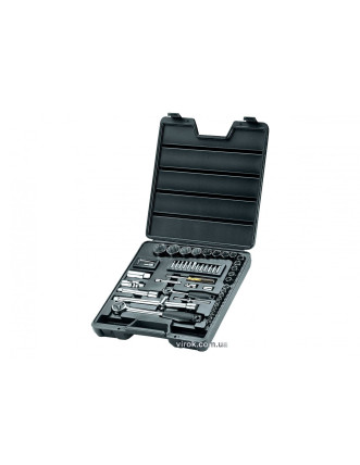 Набір головок торцевих STANLEY 1/4" і 1/2" 52 предмета