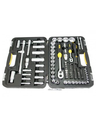 Набір головок торцевих Stanley MaxiDrive 1/2" і 1/4" 96 предметів