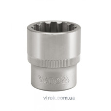 Головка торцева SPLINE YATO 1/2" M8 x 38 мм