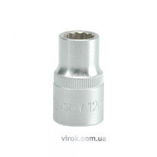 Головка торцева дванадцятигранна YATO 1/2" М12 х 38 мм