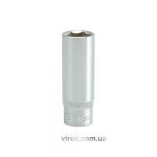 Головка торцева шестигранна довга YATO 1/2" М19 х 76 мм
