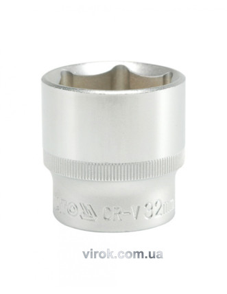 Головка торцева шестигранна YATO 1/2" М32 х 42 мм