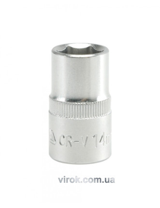 Головка торцева шестигранна YATO 1/2" М14 х 38 мм