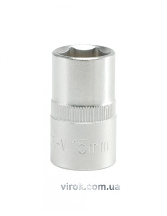 Головка торцева шестигранна YATO 1/2" М15 х 38 мм
