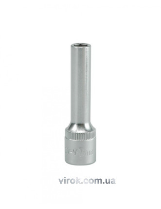 Головка торцева шестигранна довга YATO 3/8" М7 х 63 мм
