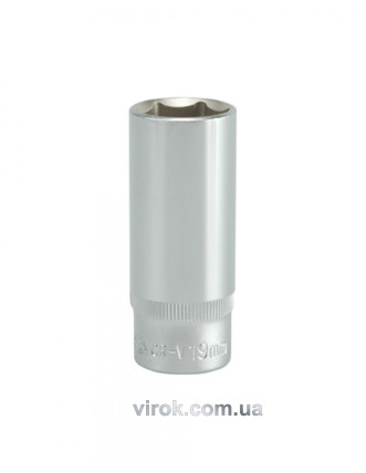 Головка торцева шестигранна довга YATO 3/8" М19 х 63 мм