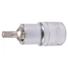 Головка торцева з насадкою викрутковою SPLINE YATO 1/2" M6 х 55 мм