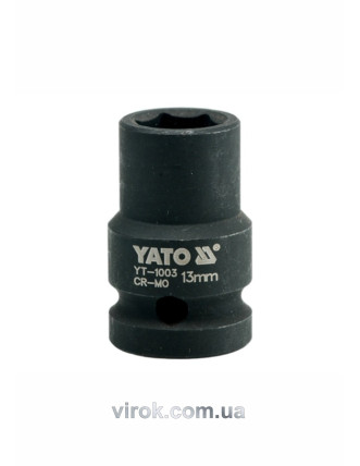 Головка торцева ударна шестигранна YATO 1/2" М13 х 39 мм