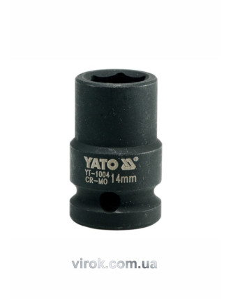 Головка торцева ударна шестигранна YATO 1/2" М14 х 39 мм