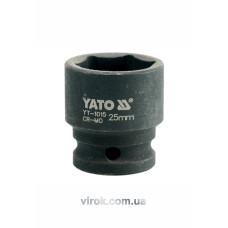 Головка торцева ударна шестигранна YATO 1/2" М25 х 43 мм