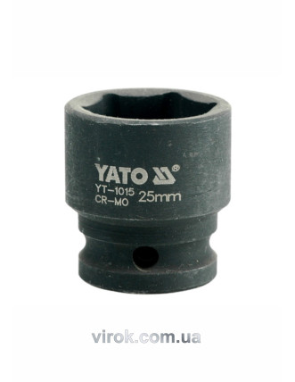 Головка торцева ударна шестигранна YATO 1/2" М25 х 43 мм