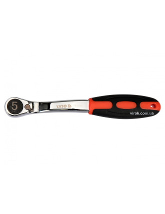 Тріщатка шестигранна вигнута YATO HEX5 HRC 42-48 CrV
