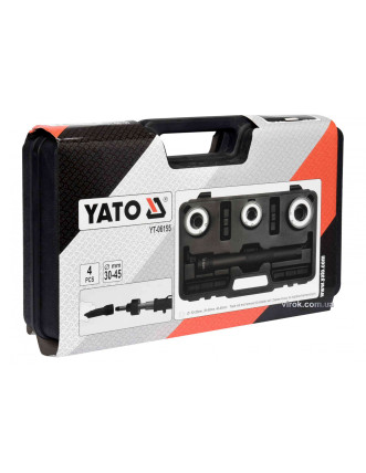 Ключі для обслуговування кермових тяг автомобіля YATO Ø30-35/35-40/40-45 мм 4 шт