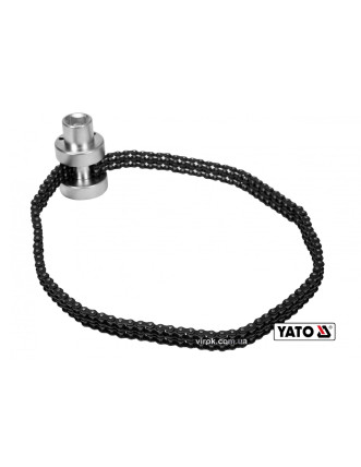 Ключ до оливного фільтру ланцюговий YATO 1/2" 75-170 мм Cr-V