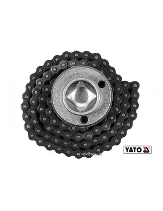 Ключ до оливного фільтру ланцюговий YATO 1/2" 75-170 мм Cr-V