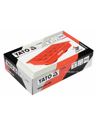 Органайзер пластиковий з магнітним дном YATO 190 х 120 х 34 мм 15 відділень - 33 х 33 мм