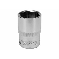 Головка торцева шестигранна YATO 1/4" М13 CrV [Блістер]