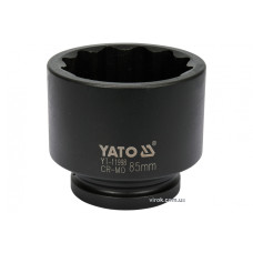Головка торцева ударна дванадцятигранна YATO 1" М85 х 102 мм