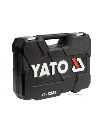 Набір інструментів YATO 1/2" і 1/4" 94 предмета