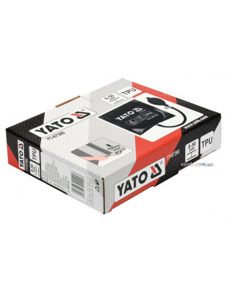 Подушка монтажна, надувна YATO для навантаження - 135 кг, висоти 2-50 мм, габарити - 150 х 160 мм