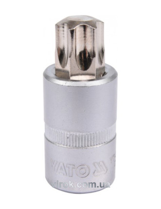 Головка торцева з насадкою викрутковою TORX YATO 1/2" Т70 х 55 мм