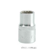 Головка торцева дванадцятигранна YATO 1/2" М13 х 38 мм