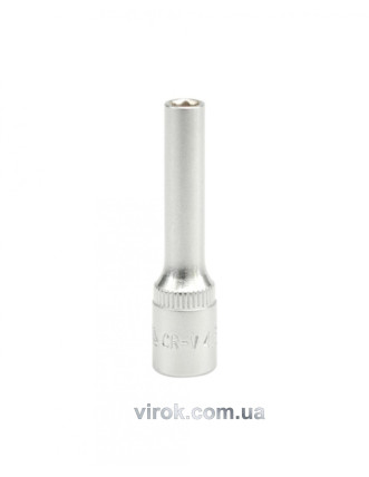 Головка торцева шестигранна YATO 1/4" М4.5 х 50 мм