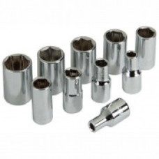Набір головок торцевих STANLEY 1/4" М4-М13 10 шт