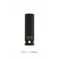 Головка торцева ударна шестигранна YATO 1/2" М15 х 78 мм