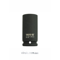 Головка торцева ударна шестигранна YATO 3/4" М29 х 90 мм
