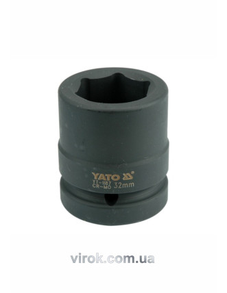 Головка торцева ударна шестигранна YATO 1" М32 х 61 мм