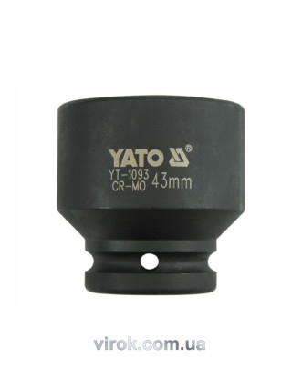 Головка торцева ударна шестигранна YATO 3/4" М43 х 57 мм