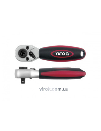 Тріщатка 1/4" YATO 136 мм 72 зубці