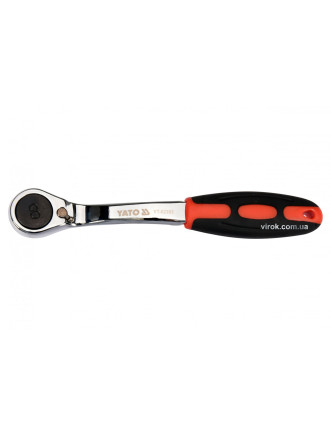 Тріщатка шестигранна вигнута YATO HEX8 HRC 42-48 CrV