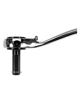 Тріщатка шестигранна вигнута YATO HEX8 HRC 42-48 CrV