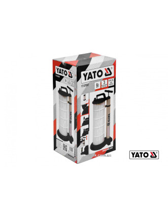 Насос для відкачування оливи YATO 9 л 3 зонди
