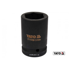 Головка торцева ударна шестигранна YATO 1" М36 x 80 мм Cr-Mo