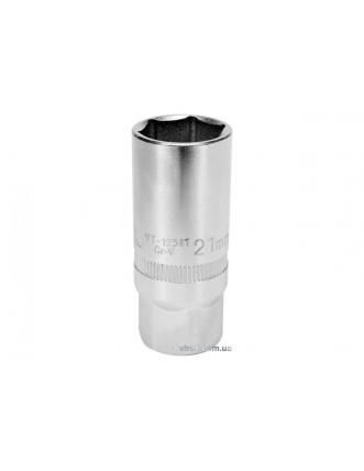 Головка торцева до свічок двигуна YATO 1/2" M21 x 64 мм [Блістер]
