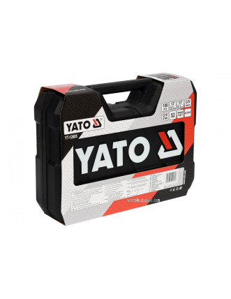Набір головок торцевих YATO 1/4" і 1/2" 100 предметів